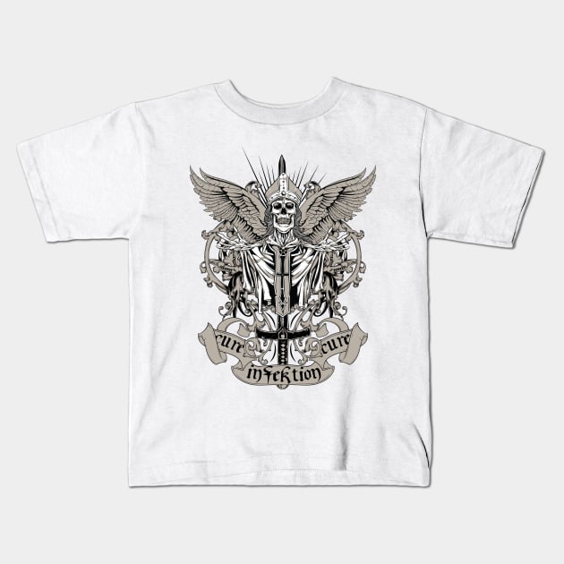 Cure Infektion Kids T-Shirt by viSionDesign